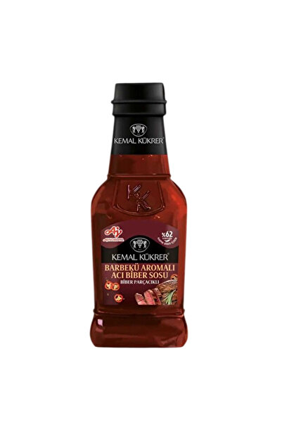 Kemal Kükrer Biber Parçacıklı Barbekü Aromalı Acı Biber Sosu 250ml