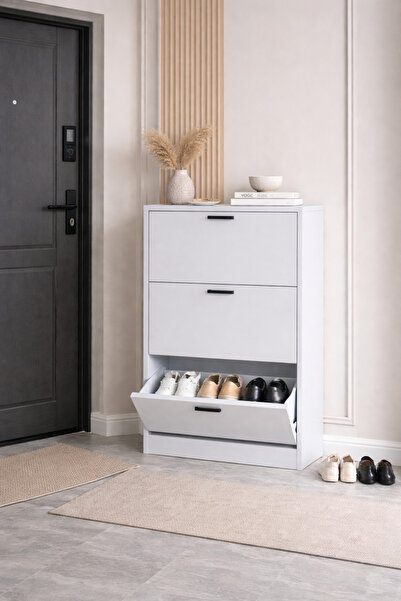 Alesta Life DÜŞER KAPAK AYAKKABILIK 63*24*115 BEYAZ