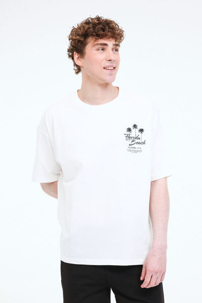 lumberjack ML GETA 11HL112 5PR ΛΕΥΚΟ Ανδρικό κοντομάνικο μπλουζάκι