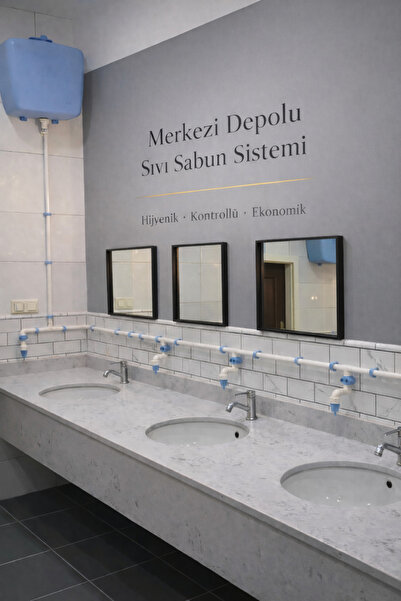 hilal kimya Sistem de dozator de săpun cu rezervor central cu apăsare de jos ...