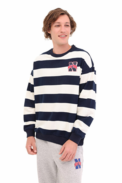 Kinetix ML CLASY 16CTY202 5PR Hanorac pentru bărbați, albastru marin