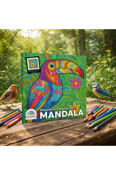 Art Terapi Mandala Yayınları MANDALA #DESENLERLE CANLANAN RUH #YETİŞKİNLER İÇ...