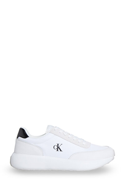 Calvin Klein ATHLEISURE RUNNER LACEUP Beyaz Erkek Sneaker