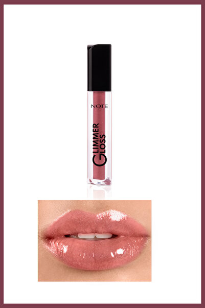NOTE Glimmer Gloss Işıltılı Nemlendirici Dudak Parlatıcısı - 50 Rose Sorbet