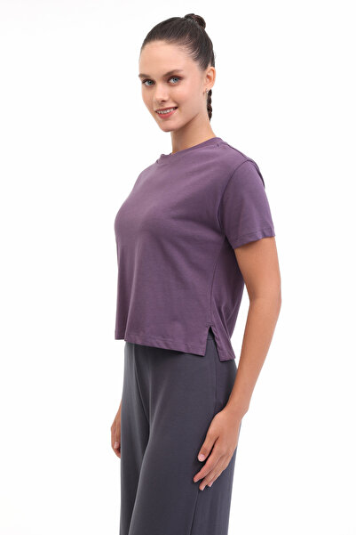 lumberjack WB 11ASYA-T 5PR Лилава дамска тениска с къс ръкав