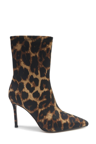 Nine West JUSTICE 5PR Leopar Kadın Topuklu Bot