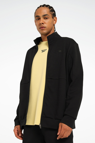 Reebok HERITA FZ Siyah Erkek Eşofman Üstü