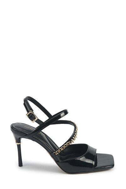Nine West Irena 5Pr Black Women's Heeled Sandals