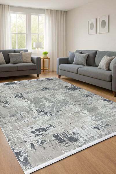 ünalcarpet 4 Metrekare - 6 Metrekare Bambu Tarz Modern Dokuma Salon Oturma Od...