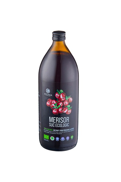 Aronia Charlottenburg Suc de merișoare 1l (RO-ECO-029)