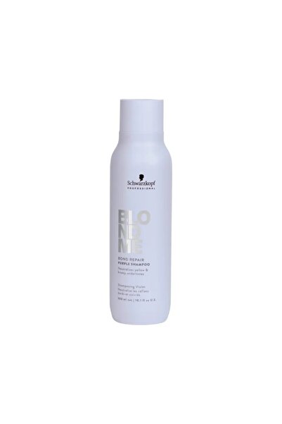 Schwarzkopf BLONDME Bond Repair Neutralizing Purple Shampoo for Blonde Hair 3...