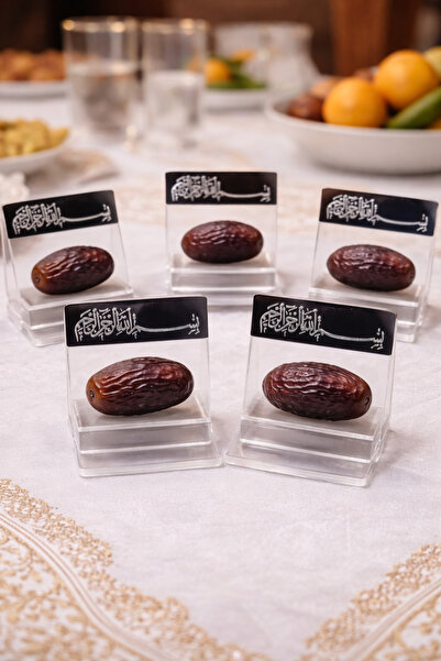 Parti Tasarla Pleksi Hurmalık 6’lı – Şeffaf Akrilik Hurma Sunum Standı