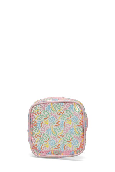 Butigo PVC KARE MAKYAJ 5FX SARI MULTI Kadın Makyaj Çantası