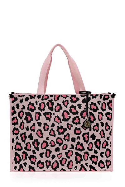 Nine West SHOPPY 5FX Pembe Kadın Plaj Çantası