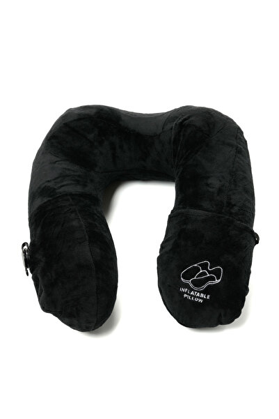Travel Soft YASTIK SISMELI 5FX Siyah Unisex Boyun Yastığı