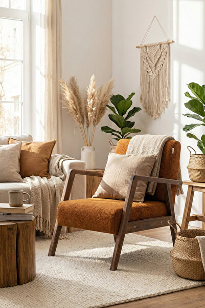 Zem Pavia Berjer Ceviz Ahşap, Hardal