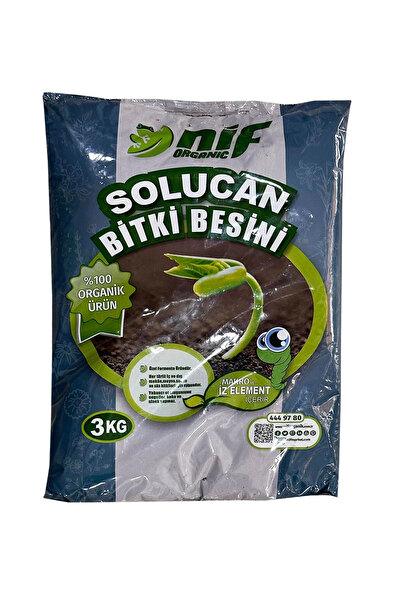 Nif SOLUCAN BİTKİ BESİNİ 3 KG