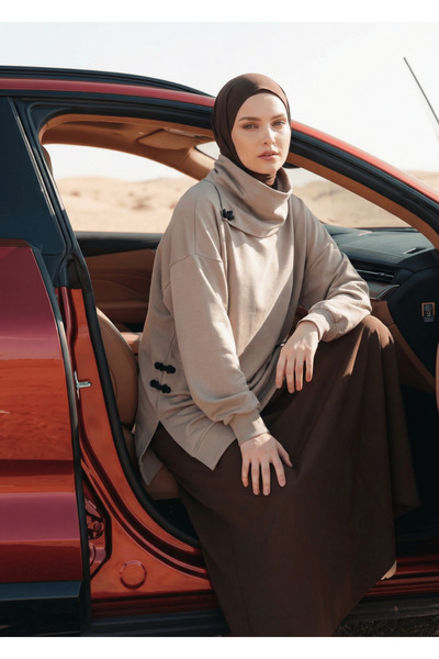 Mayovera Hijab Tracksuit Top - Japanese