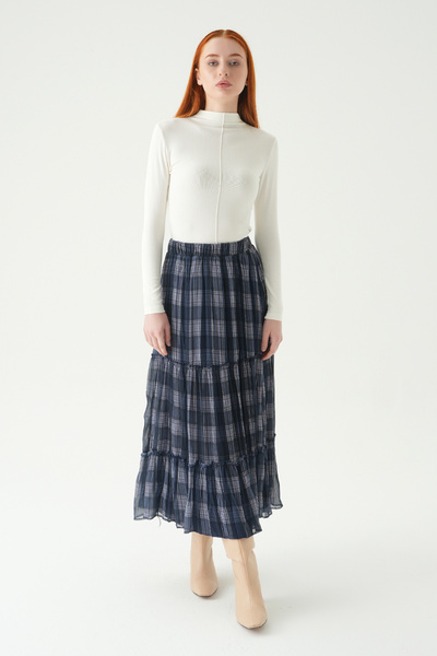 Rays Με σχέδιο Ελαστική Φούστα Laci με Ελαστική Μέση 8483A