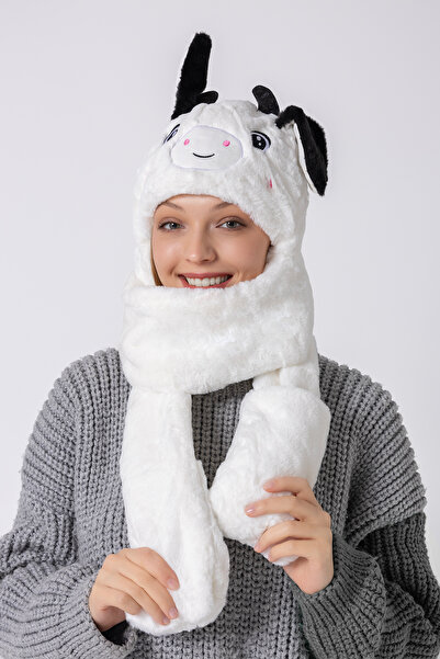 Ecrou Зелені милі тварини - шапочка-хустка