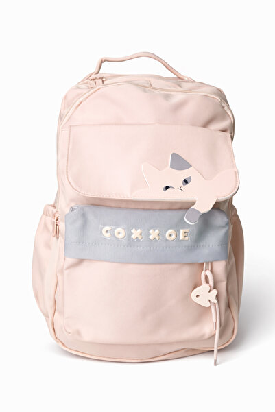 Ecrou Powder Pocket School Backpack