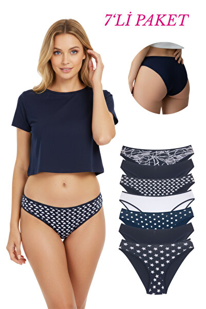 Newlilla 18001-2 مجموعة سراويل بيكيني نسائية مكونة من 7 قطع من Star In Love V6