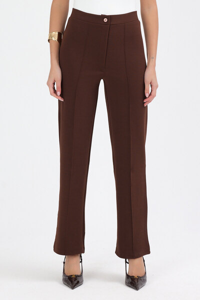 Geco Women's Premium High Waist Shaping / Sculpting Corded Fabric Flared Brow...