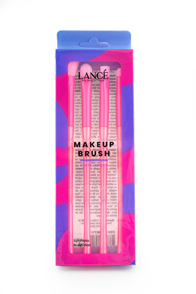 Lancé Professional Set de pensule pentru faruri 4 bucăți colorate mici