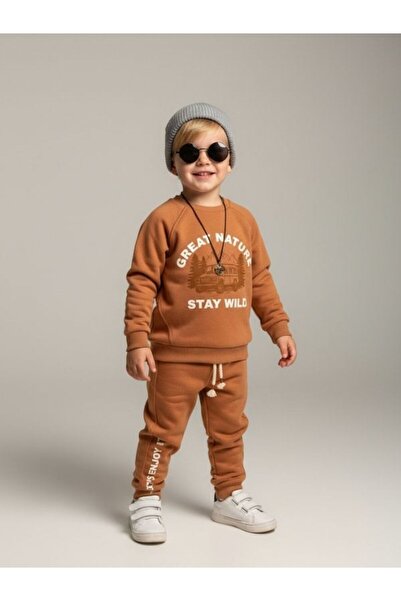 Zekids Dečak - Odlična priroda Štampano komplet trenerke