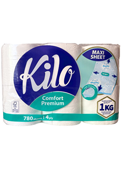 Don Pedro Hârtie igienică 4 straturi 6 role/set, KILO