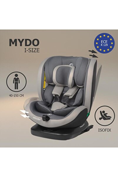 Coccolle Scaun auto iSize 40-150 cm C Mydo Urban gri