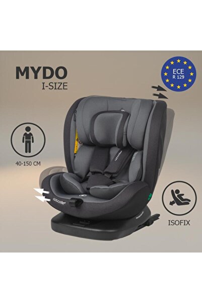 Coccolle Scaun auto rotativ premium iSize 40-150 cm Coccolle Mydo Diamond Black