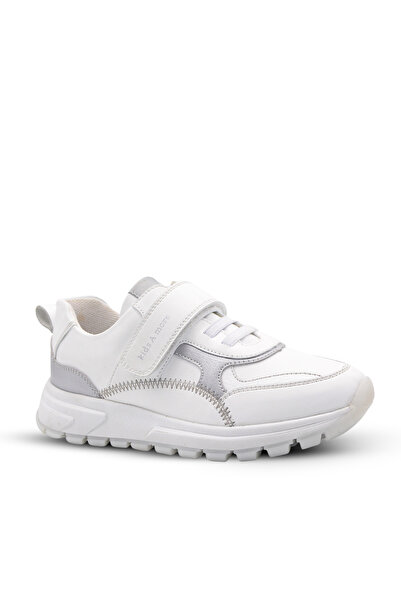 kids A more Вероника Единични велкро спортни обувки за момичета, бели