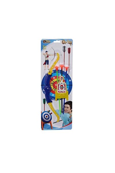 Genel Markalar Çocuklarınız İçin EğlenceliE3051 Kartela Ok Yay Set -Can