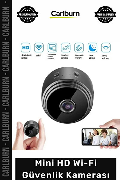 Carlburn Gizlenebilir Uzaktan İzleme Mobil Kontrol Ev Güvenliği Bebek İzleme ...