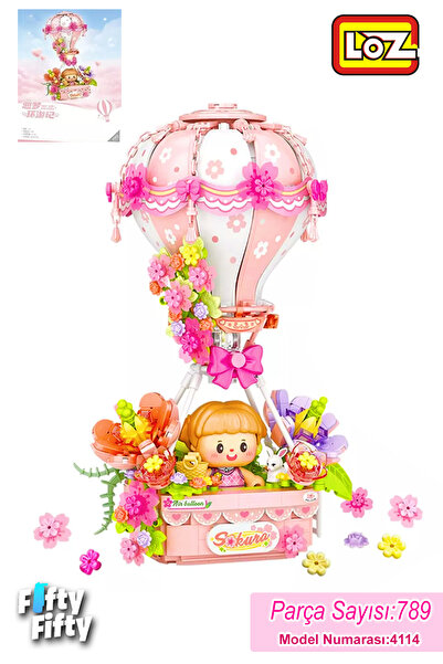 Vagonlife LOZ Creative Serisi Pembe Hava Balonu 750 Parça Oyuncak Yapım Seti ...