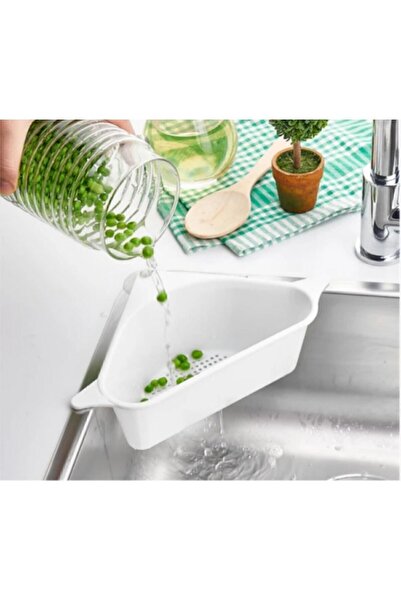 Genel Markalar Vantuzlu Süzgeçli Lavabo Içi Meyve Sebze Pirinç Yıkama Süzgeci...