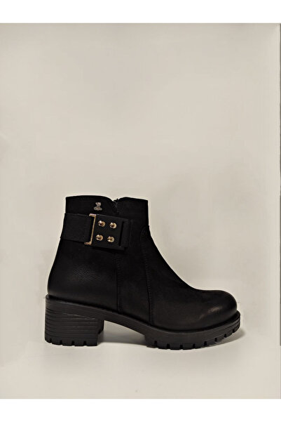 venüs ayakkabı Venus 3309K Γυναικεία Δερμάτινα Παπούτσια Μαύρα