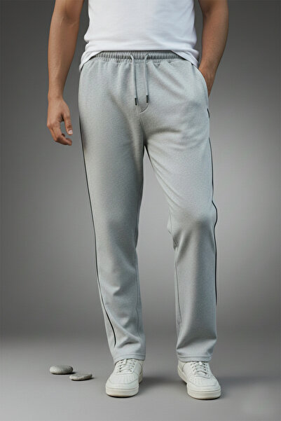 OXVİN Bočna ravna Sa paspulom široka trenirka Široke nogavice 2 niti srednje ...