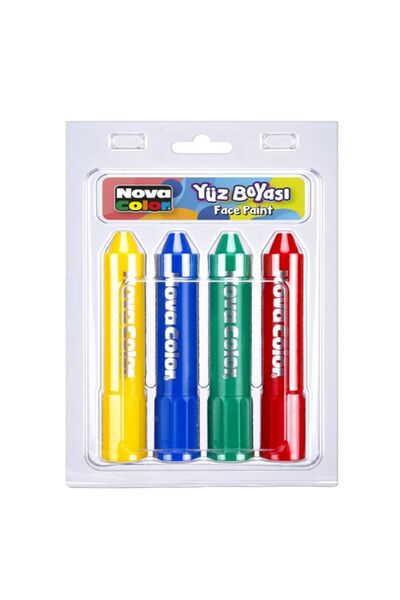 Genel Markalar Yüz Boyama Kalemi 4lü Nc-209