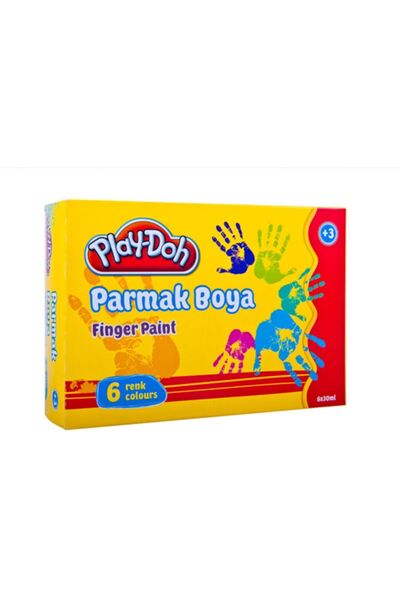 Play Doh Play-doh Parmak Boyası 6 Renk 30 ml Play-pr001
