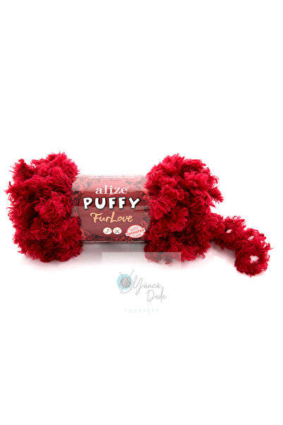 Alize (5 Τεμάχια) Puffy Furlove 56 Πλεκτή Καρδιά Μαξιλάρι Βρεφική Κουβέρτα si...