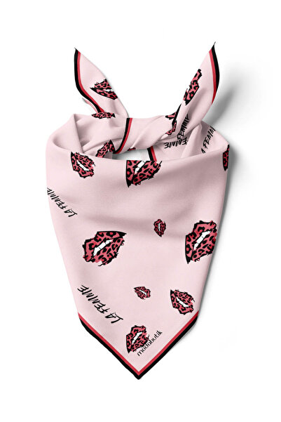 Modabutik B77 Dudak Desenli Bandana