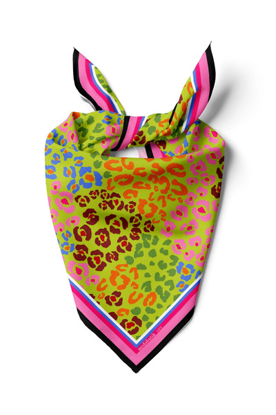 Modabutik F83 LEOPARD TASARIMLI BANDANA DG11973