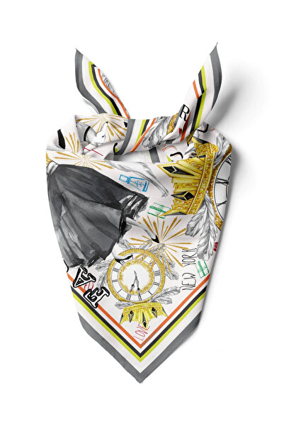 Modabutik C110 COLOEFUL ABTRACT TASARIM BANDANA