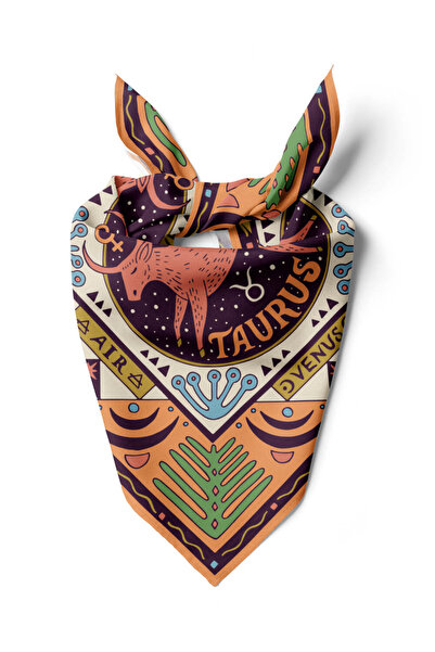 Modabutik A71 Boğa Burcu Bandana