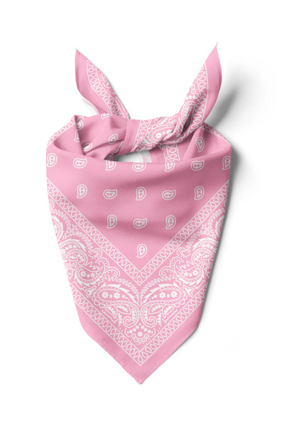 Modabutik Dg12188 Model Pink Wrap Bandana