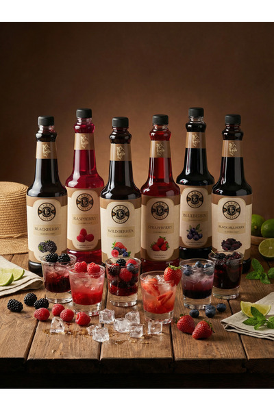 6'lı Özel Kahve Şurup Seti 50Mlx6 Yüksek Aroma (Special Coffee Syrup Set)