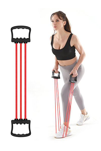 ORİJİNALDÜKKAN Omuz ve Üst Kas Güçlendirici Direnç Lastiği Egzersiz Bandı - G...