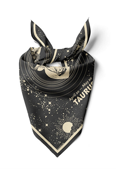 Modabutik A45 Boğa Burcu Bandana